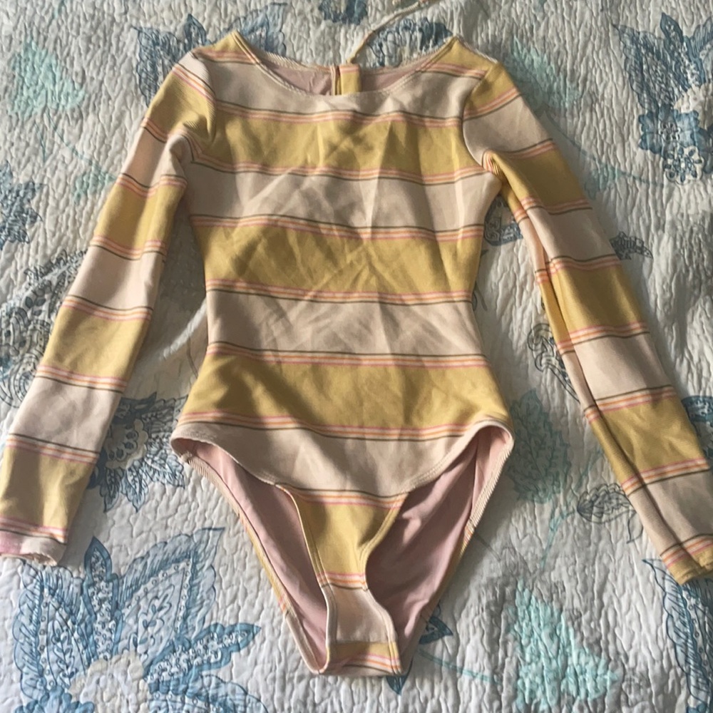 Billabong tan lines one piece surf suit